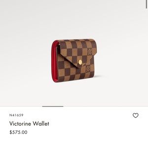 Louis Vuitton Victorine Wallet